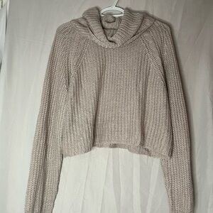 Ardene Light Beige Cowl Neck Sweater